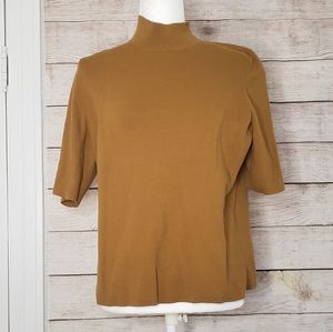 Ann Taylor camel brown turtle neck sweater